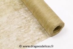 Chemin de table en intissé Taupe