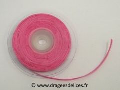 Rouleau de ruban raphia Fuchsia