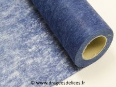 Chemin de table en intissé Bleu marine