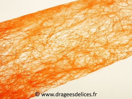 Chemin de table en abaca