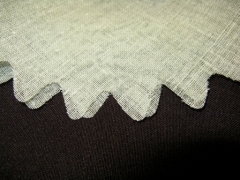 Rond de tulle en coton épais à garnir de dragées Vert pistache