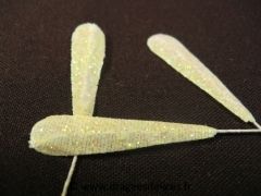 Feuille irisée Jaune