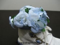 Bouquet Madeleine Bleu ciel