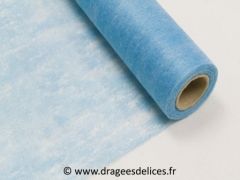 Chemin de table en intissé Turquoise