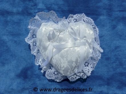 Coussin en forme de coeur