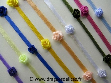 Guirlande de table en satin