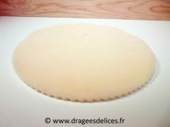 Tulle à dragées unis pas cher Ivoire