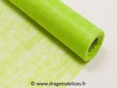 Chemin de table en intissé Vert menthe