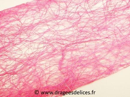 Chemin de table en abaca