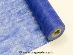 Chemin de table en intissé Bleu royal