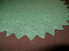Rond de tulle en coton épais à garnir de dragées Vert