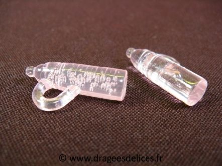 Biberon translucide