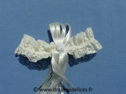 Jarretière en dentelle