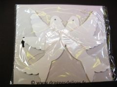 Guirlande colombe Blanc