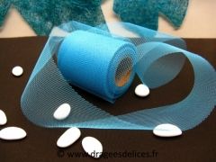 Ruban de tulle unis pour la déco de voiture de mariage Turquoise