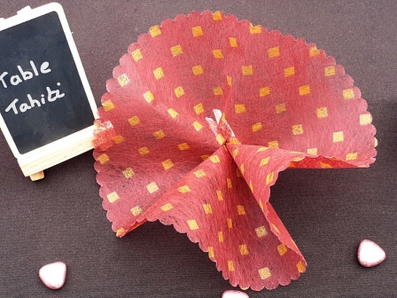Tulle à dragées en intissé pour mariage ou noces d´﻿or