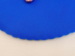 Tulle rond quadrillé pour dragées pas cher Bleu royal