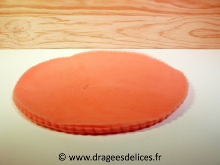 Tulle à dragées unis pas cher : Tulle à dragées unis pas cher pêche