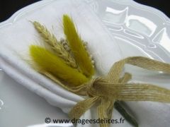 Bouquet  naturel Jaune
