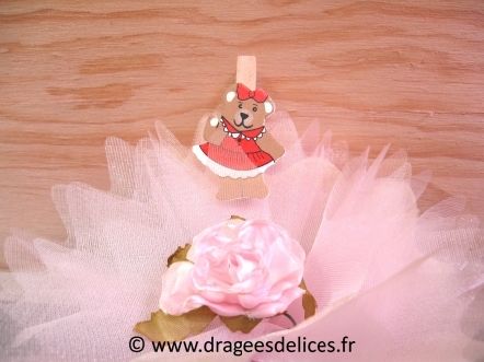 Grand nounours sur pince