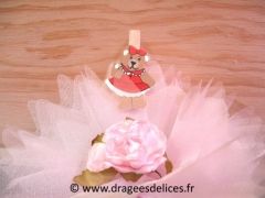 Grand nounours sur pince Fille