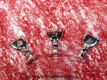 Calice à coller or ou argent