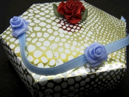 Guirlande de table en satin