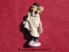 Couple en résine 