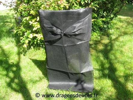 Décor de chaise en intissé