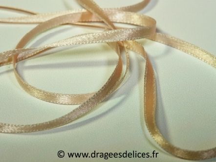 Ruban satin unis