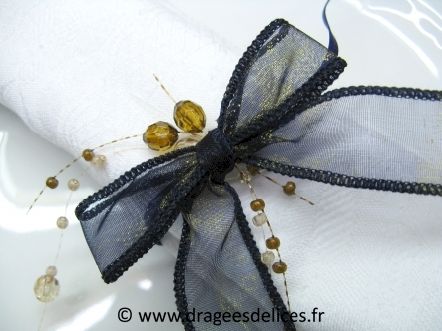 Noeud en organza