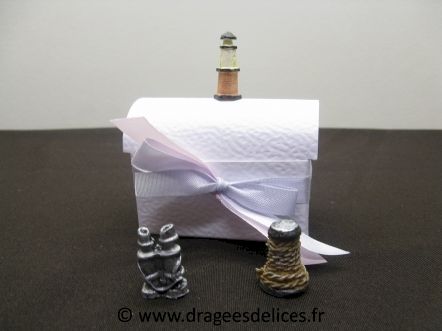 Assortiment de 3 résines marins pour décorations thème mer