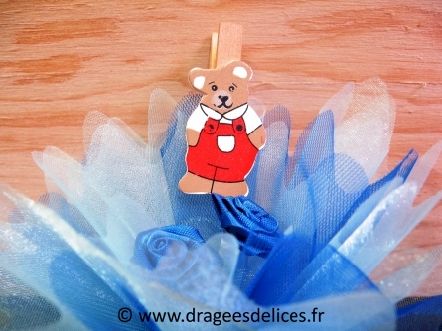 Grand nounours sur pince