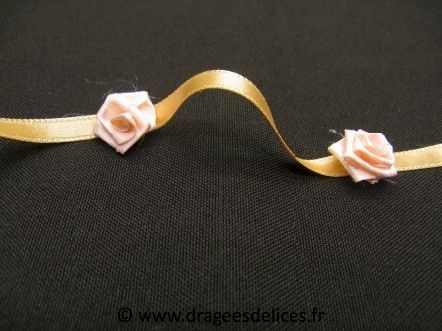 Guirlande de table en satin