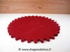 Voile cristal unis à dragées pas cher Bordeaux