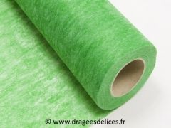 Chemin de table intissé Vert émeraude