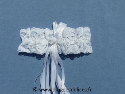 Jarretière en dentelle