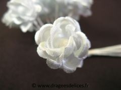 Fleurette pour décoration de mariage, baptême ou communion Bleu ciel