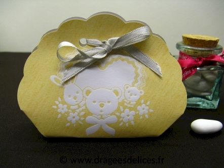 Eventail baptême collection les petits amis