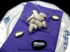 Etoile en plexiglass pour mariage baptême et communion 