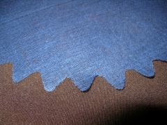 Rond de tulle en coton épais à garnir de dragées Bleu