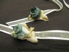 Guirlande de table en organga Vert sapin
