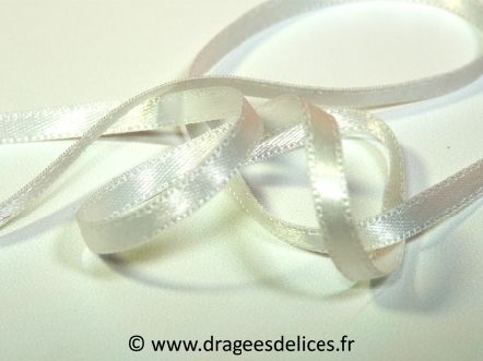 Ruban satin unis