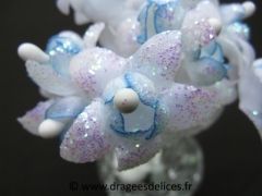 Bouquet de roses pailletées 