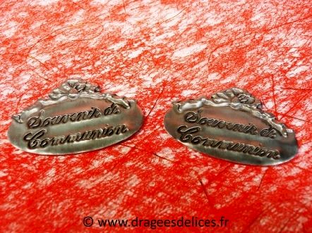 Ecusson souvenir de communion
