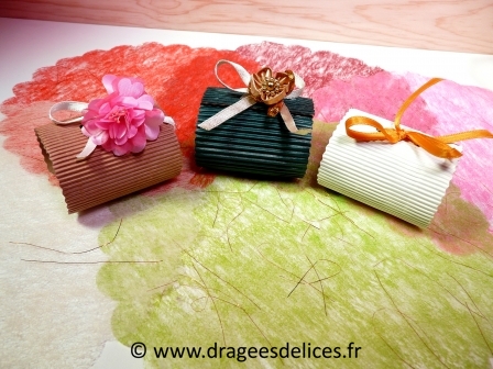 Boite bonbon en carton pour mariage baptême et communion