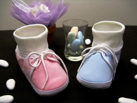 Basquette pour baptême garçon ou fille avec son pot en verre : Basquette pour baptême garçon ou fille avec son pot en verre