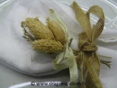 Bouquet noeud Naturel