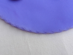 Tulle rond quadrillé pour dragées pas cher Violet