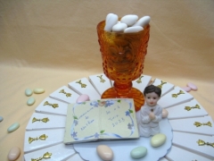 Gâteau communion garçon avec bible pour inscription date et prénom 